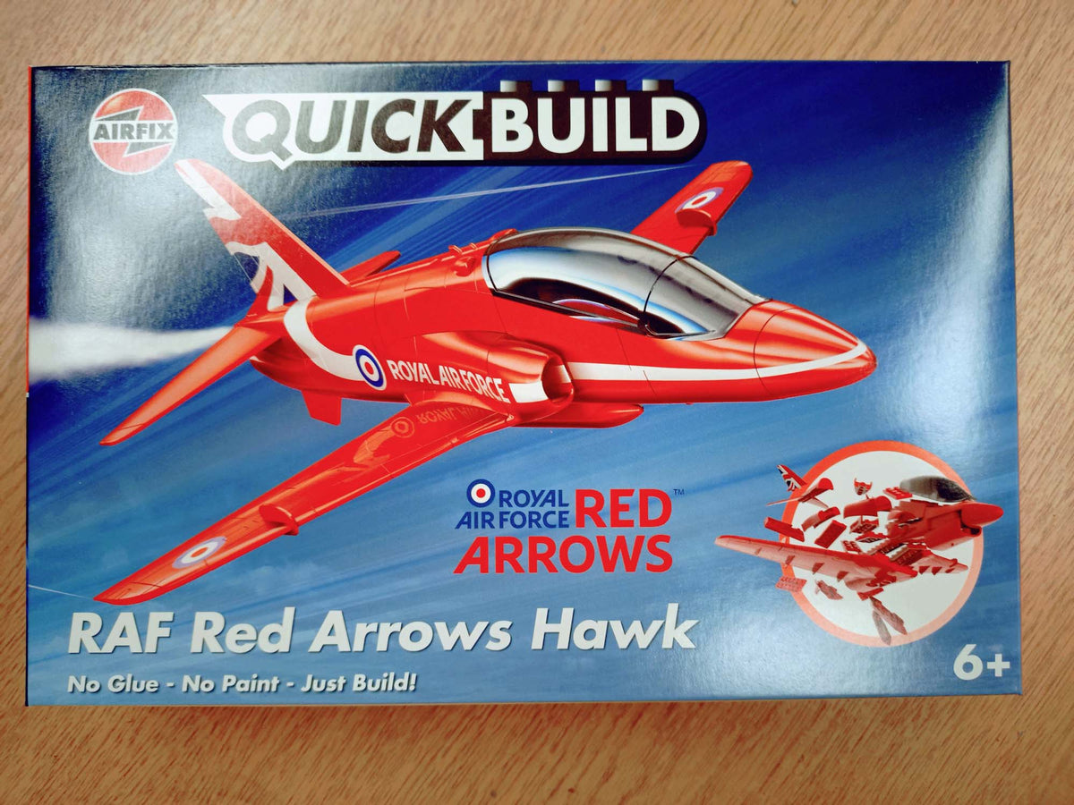 Airfix Red Arrows Hawk quick build – Blackpool Illuminations